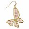 Cottage Butterfly Dried Flower Earrings
