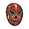 Luchador Mexican Wrestler Embroidered Iron on Patch