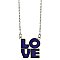 Silver 'Love' Mood Necklace