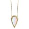 Guiding Light Opalite Arrowhead Pendant Necklace