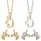 Unicorn Necklace Earring Set