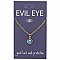 Enlightening Turquoise Eye Charm Gold Necklace