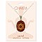 Sacral Chakra Symbol Goldstone Necklace