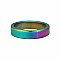 Nature's Delight Rainbow Hematite Band Ring