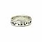 Oh My Moons and Stars Silver Band Ring