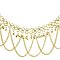 Gold Looping Chain Belt