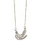 Dove of Inner Peace Silver Bird Necklace