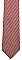 Red & White Striped Girl's Adjustable Necktie
