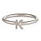 Silver Initial Stacking Ring